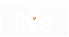 Desktop Screenshot of liveinstuttgart.de